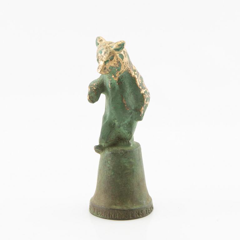 Jussi Mäntynen, sculpture, bronze, signed and dated -55.