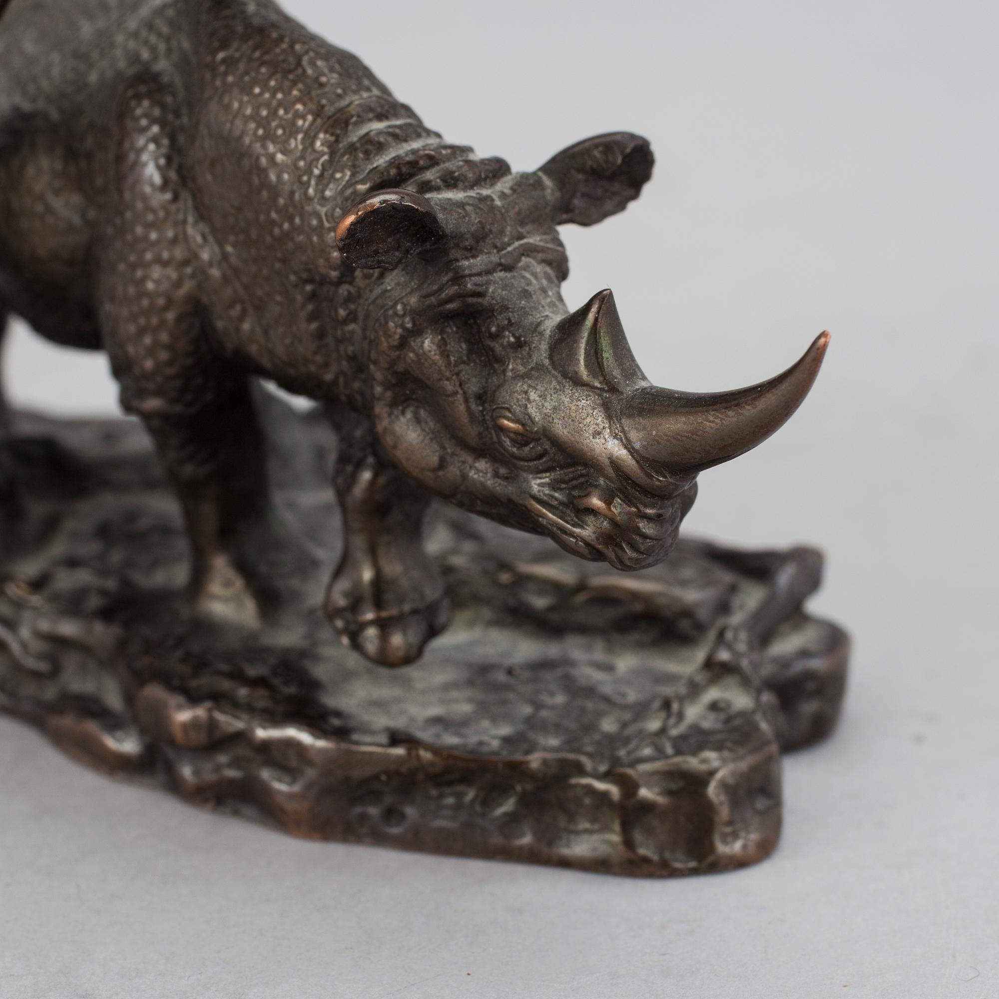 SKULPTUR, brons, The Franklin Mint, 1976.