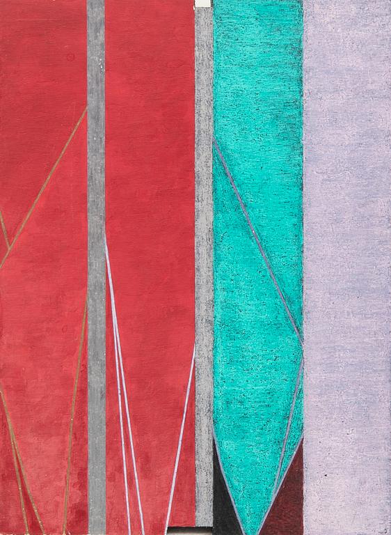 Ilkka Pärn, mixed media on board, signed and dated.