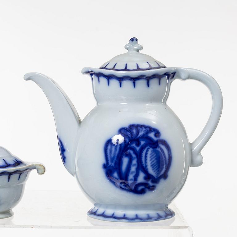 Wilhelm Kåge, service, 84 pieces, "Liljeblå", Gustavsberg.