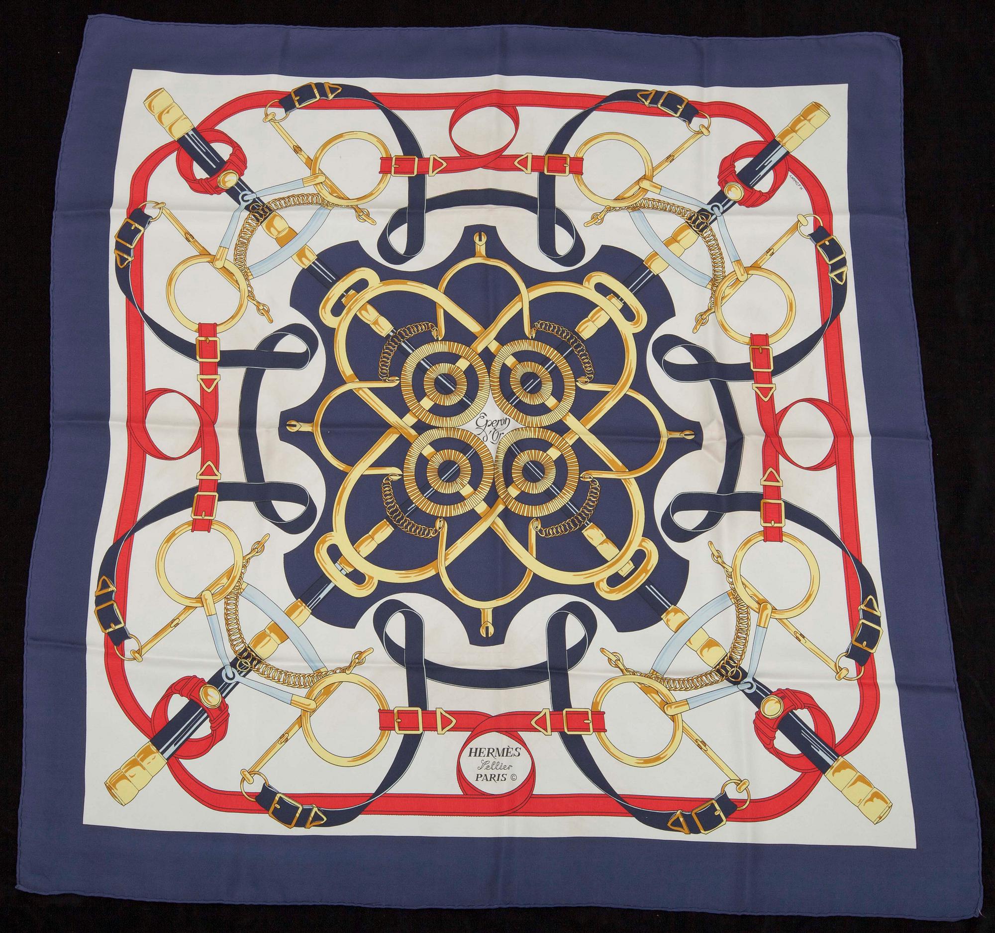 SCARF, "Eperon d'Or", Henri d'Origny, Hermès, Paris.