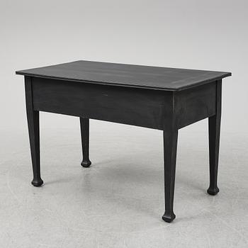 A painted pine desk, early 20th Century.