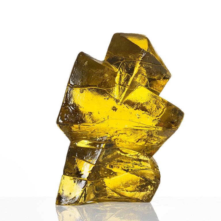 Edvin Öhrström, a cast glass sculpture, Lindshammar, Sweden.
