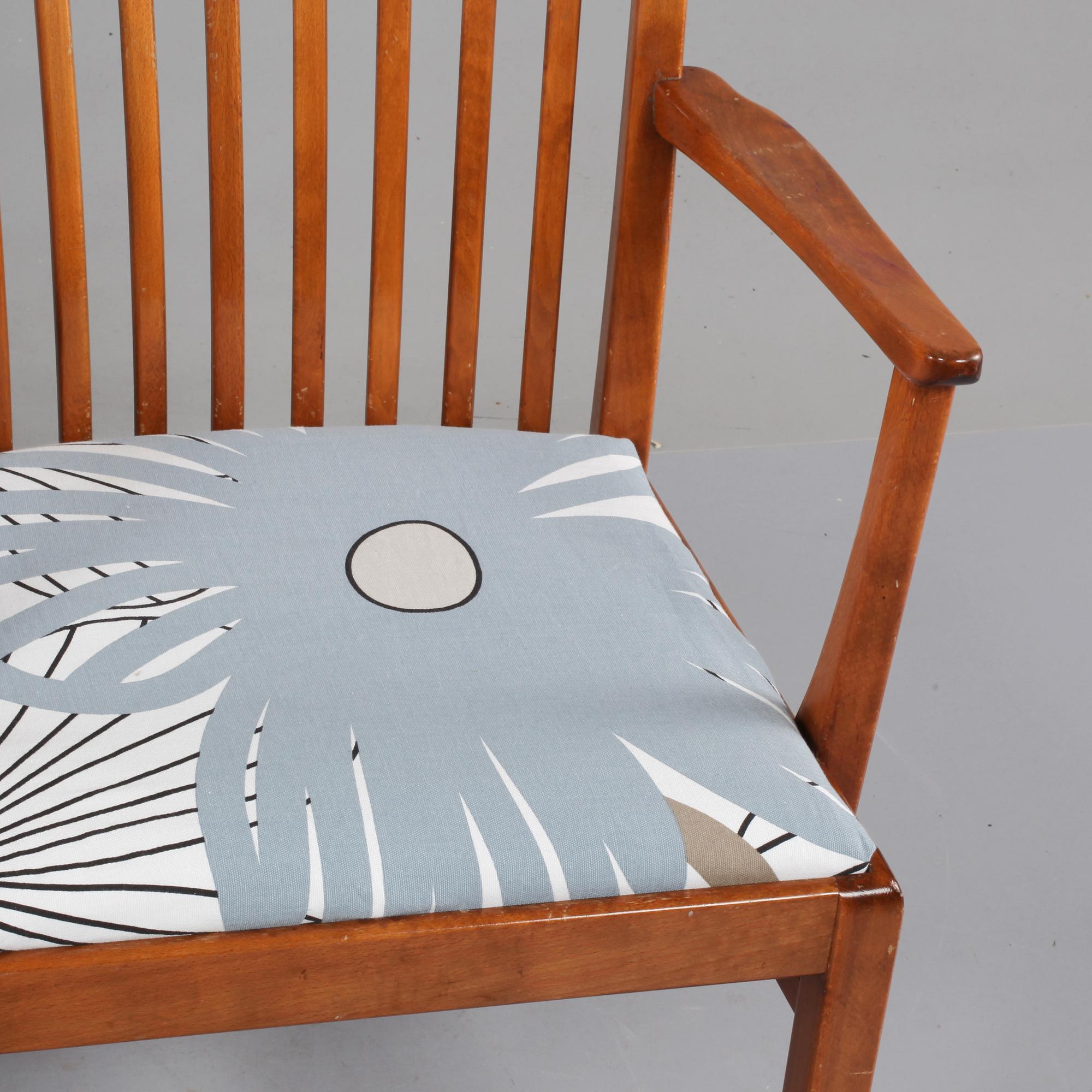 KARMSTOLAR, ett par, Lammhults möbler, 1960-tal.