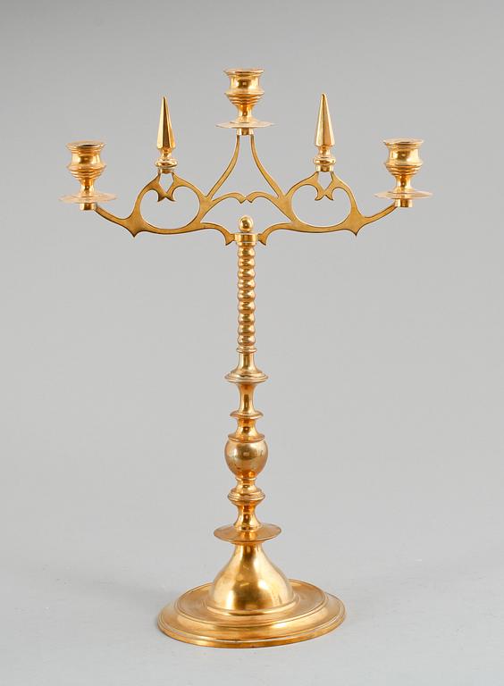 KANDELABER, Skultuna nr 14A, 1800-/1900-tal.