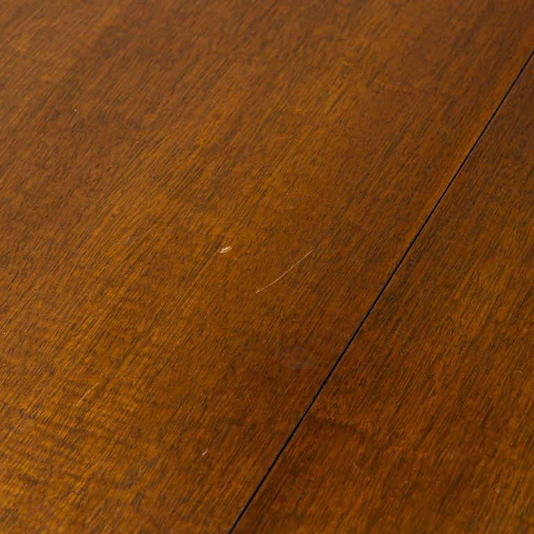 Matbord och stolar, 8 st, England 1970-tal.