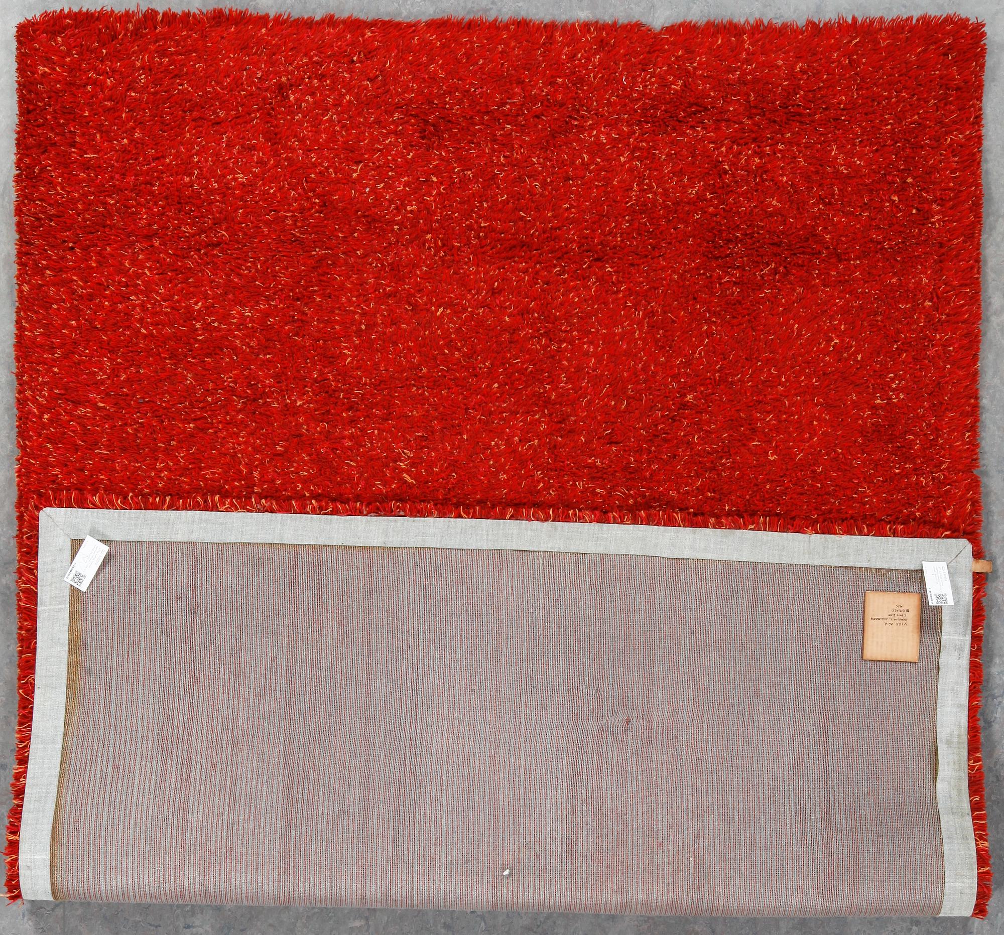 MATTA, tuftad, Gunilla Lagerhem Ullberg, "VISS nr 6" kasthall, 240x170 cm.