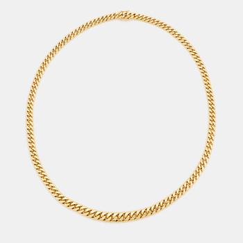 443. An 18K gold necklace by Jan Hellströmer.