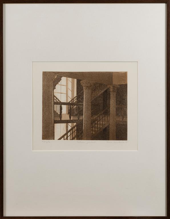 ELINA LUUKANEN, etching, signed and dated -81, numbered 25/50.