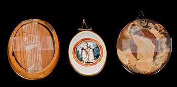 MINIATYRER, 3 st, 1800-tal.