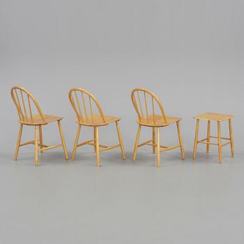 STOLAR OCH PALL, 4 delar, Edsbyverken, 1900-talets andra hälft.