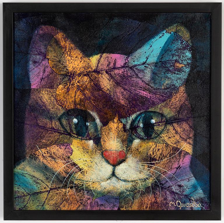 Michael Qvarsebo, acrylic on canvas, signed.