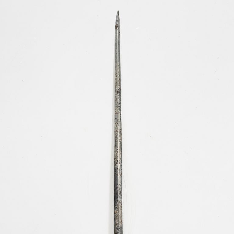 A 18th Century smallsword.
