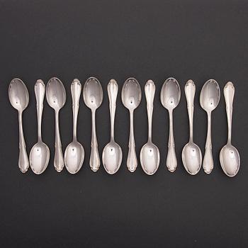 ATERINSARJA, 156 OSAA, hopeaa, Gebrüder Reiner, Saksa, 1900-luvun alkupuoli.