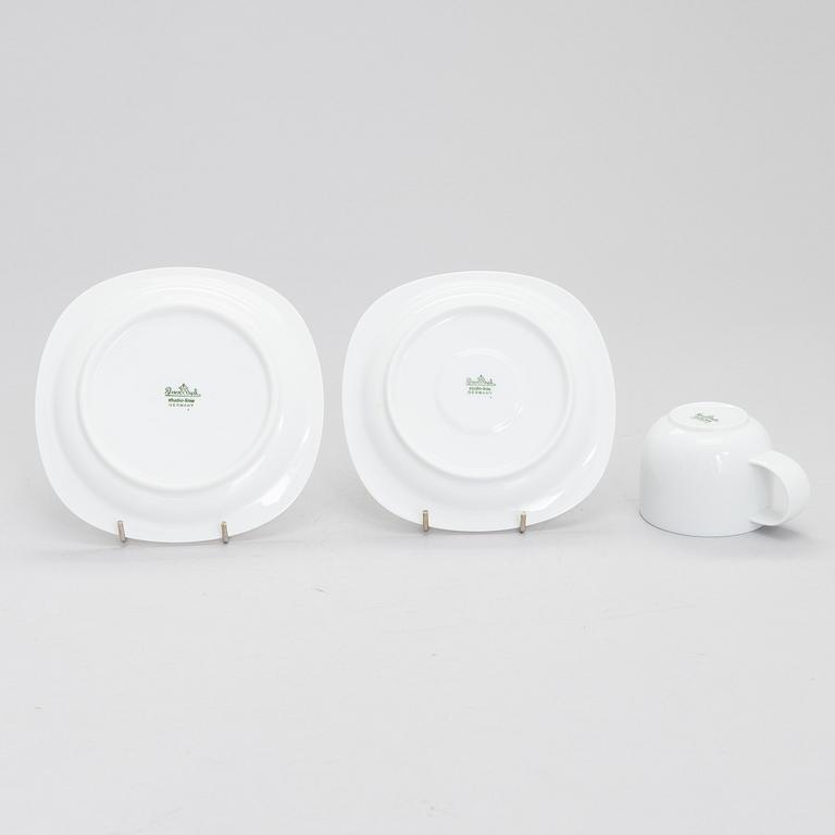 TIMO SARPANEVA, A 49-piece 'Suomi' tableware set in porcelain, Rosenthal Studio-linie, 1987-88. Design year 1976.