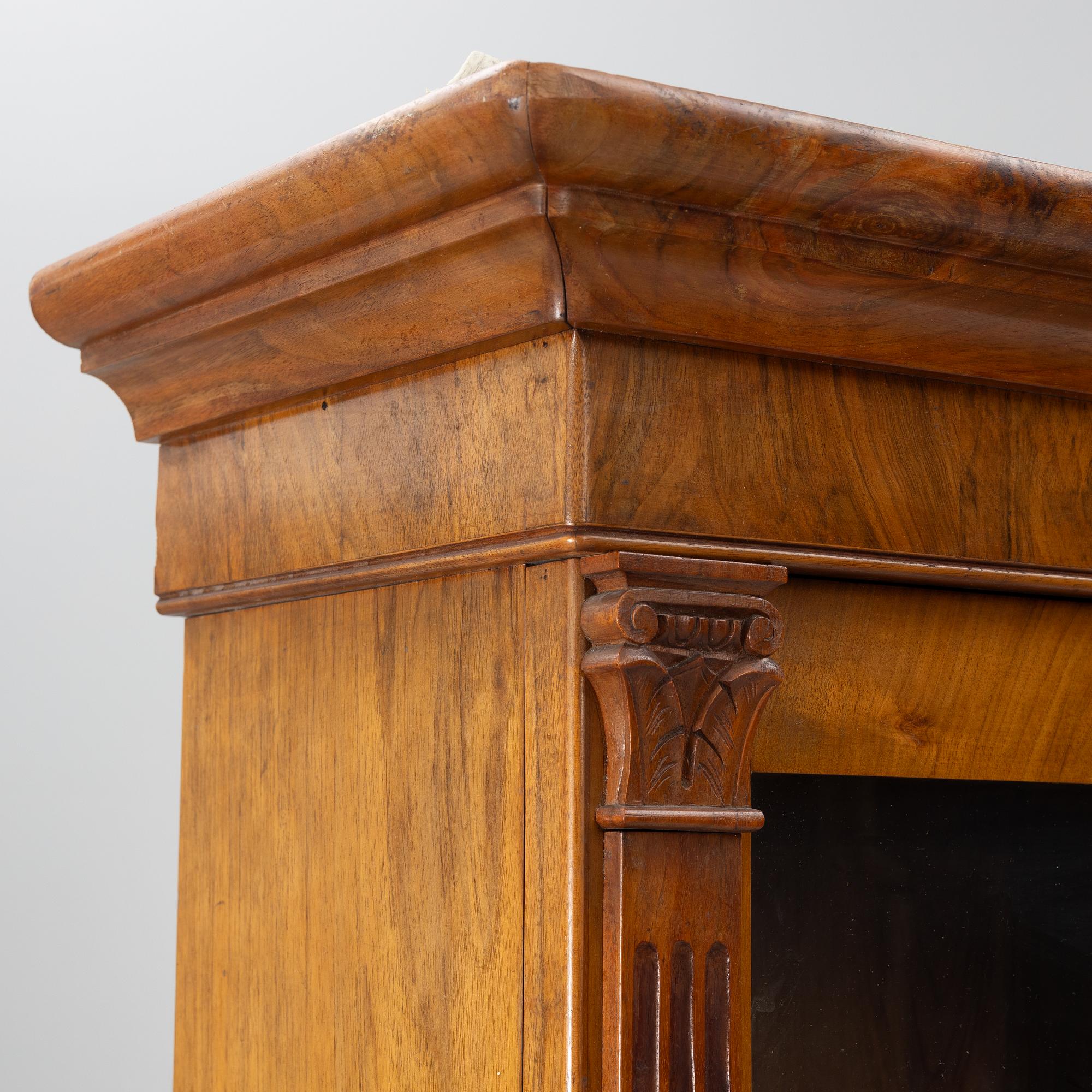 A Swedish book cabinet from the second half of the 19th Century.