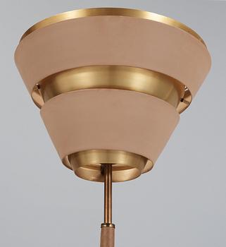 OKÄND FORMGIVARE, möjligen en skiss av Alvar Aalto tänkt för Valaistustyö, golvlampa 1950-tal.