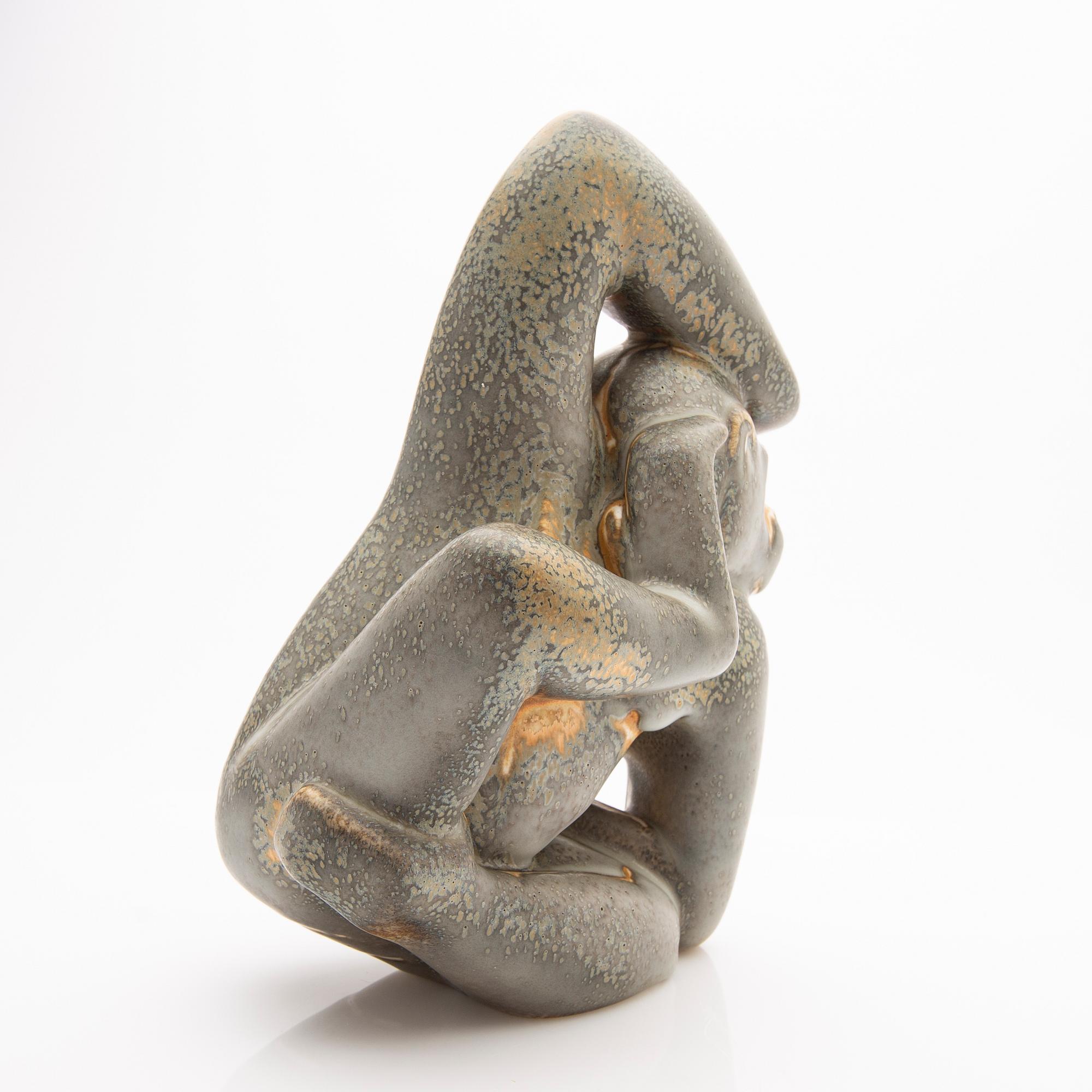 Gunnar Nylund, Sculpture, stoneware, Rörstrand.
