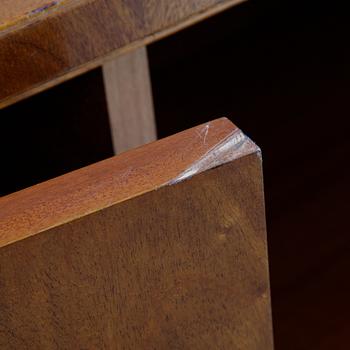 A 1940's Swedish Modern mahogany veneered cabinet.