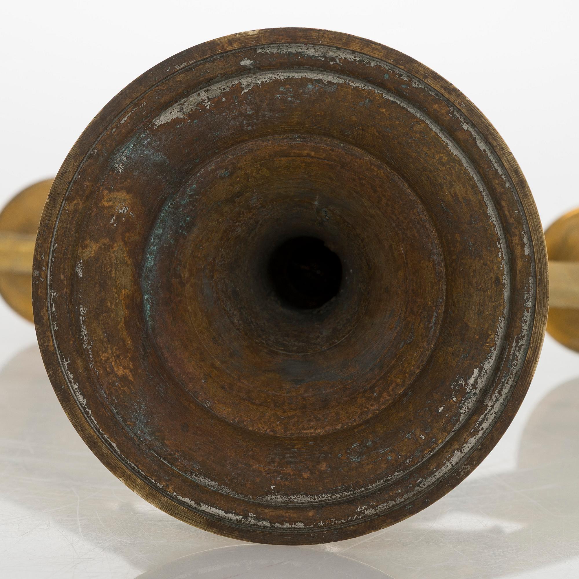 Paavo Tynell, A 1930s candelabrum, model 8003, Taito Oy, Finland.