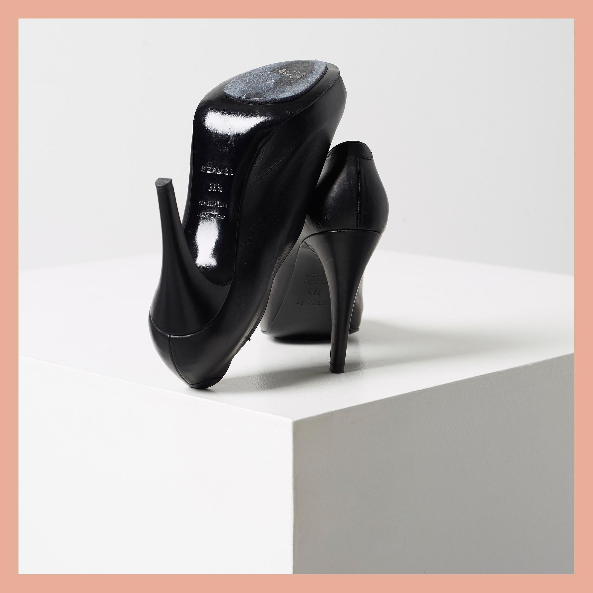 PUMPS, Hermés, storlek 38,5.