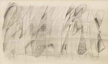LARS ENGLUND, Pencil, signed and dated -50.
