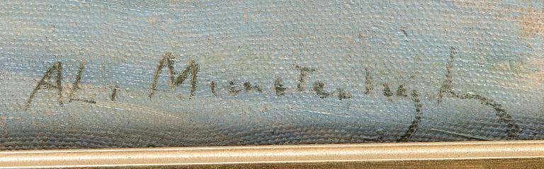 Ali Munsterhjelm, Kuusiston salmelta.