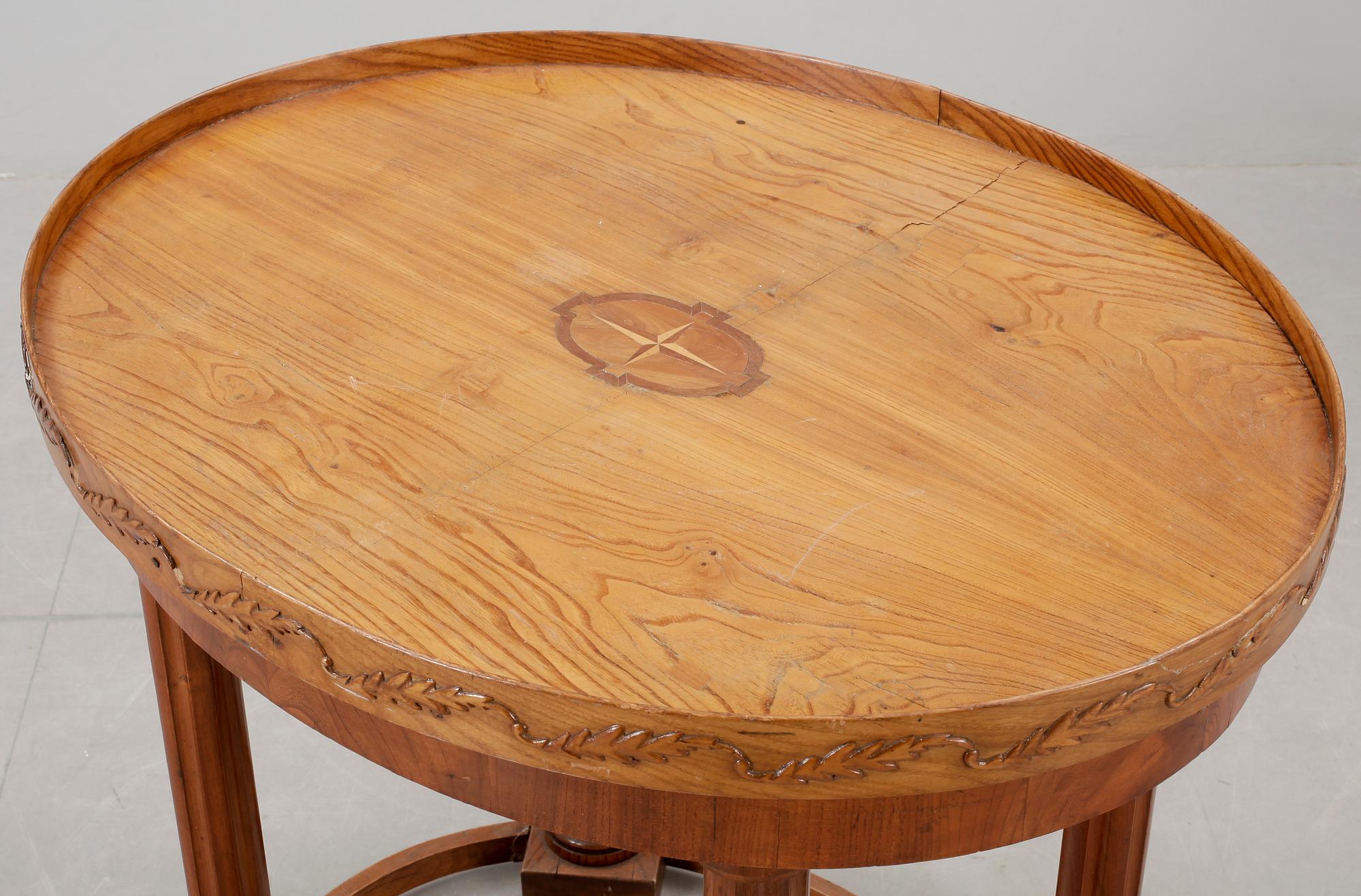 SALONGSBORD, empire, 1800-talets första hälft.