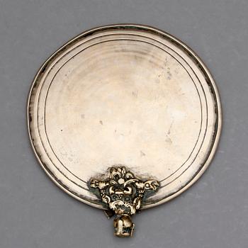 PROCESSIONSSPEGEL, mässing, Tibet, 1800-tal.