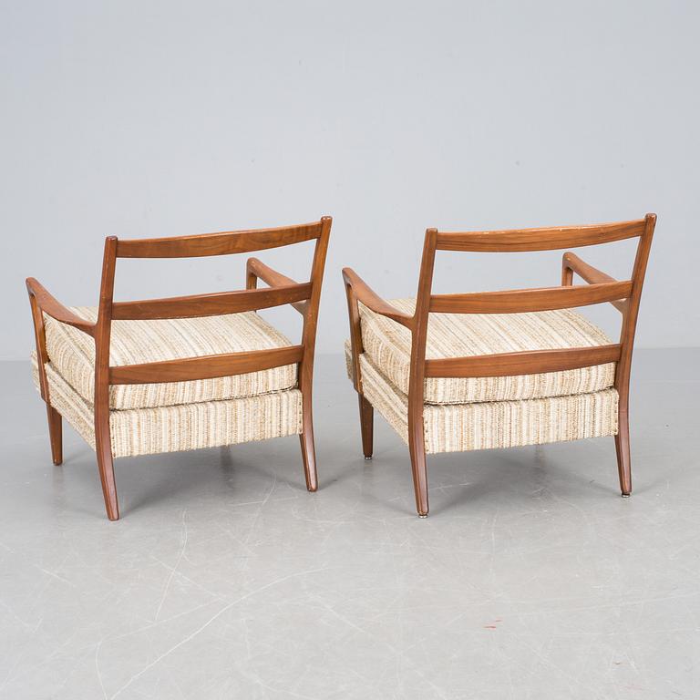 FÅTÖLJER, ett par, Bröderna Andersson, 1960-tal.