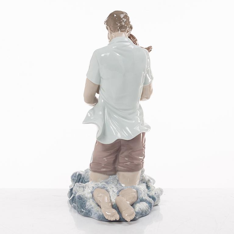 Juan Ignacio Aliena, figurine, "The thrill of love", Lladró, Spain.