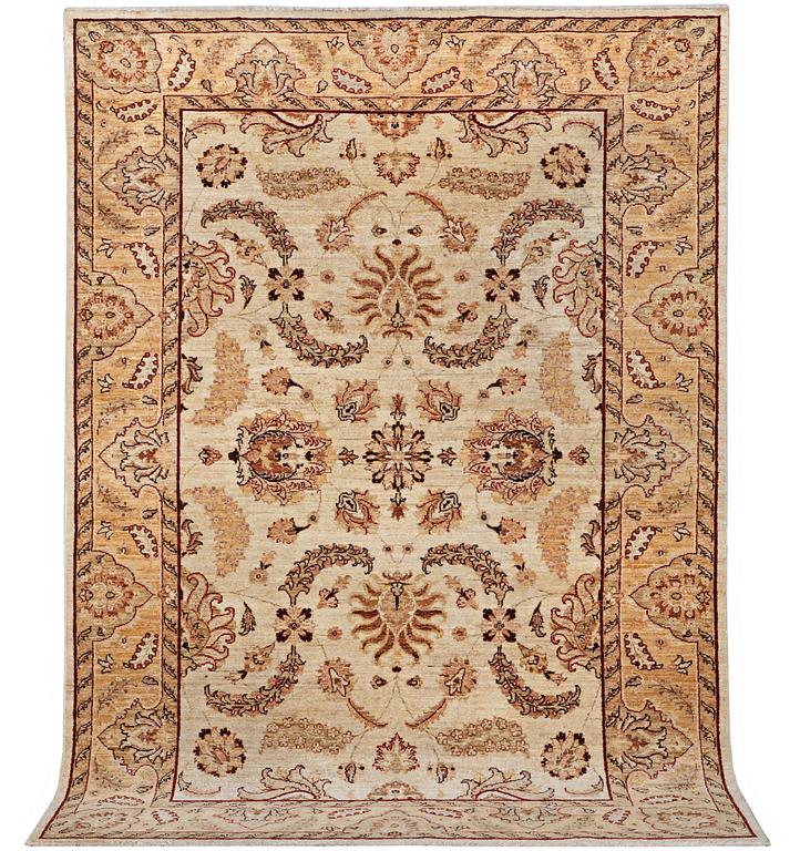 A carpet, Ziegler, c. 262 x 179 cm.