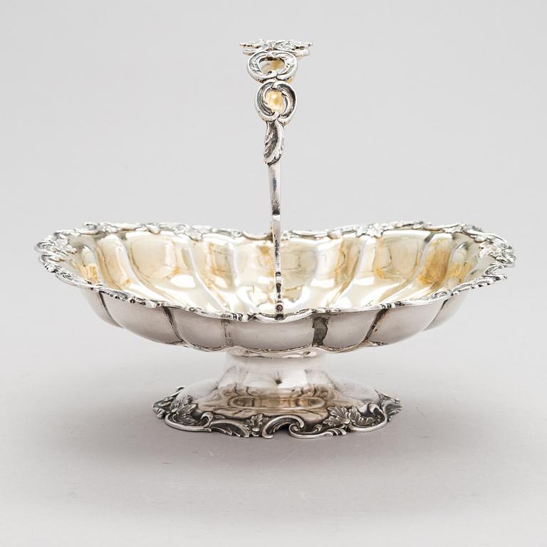 Ivan Gubkin, Konfektkorg, silver, Moskva, Ryssland 1843.