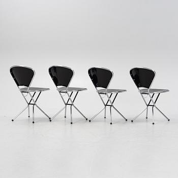 Niels Gammelgaard, four chairs, 'Sebastian', Ikea.