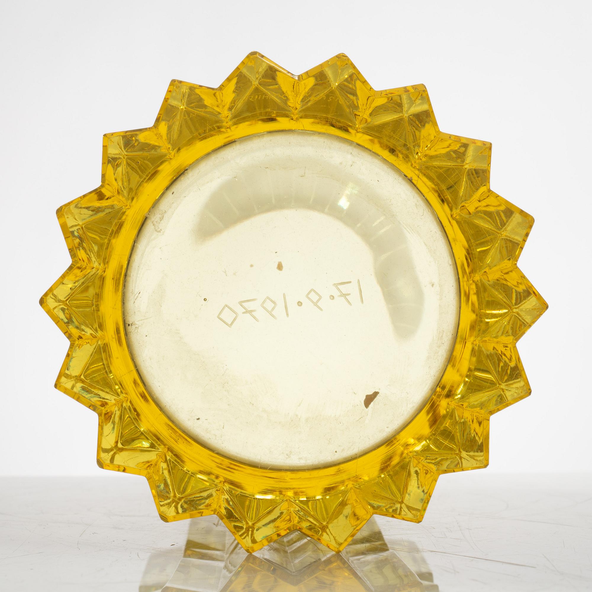 Nanny Still, vas, glas, "Smycke", Riihimäen Lasi Oy, Finland.