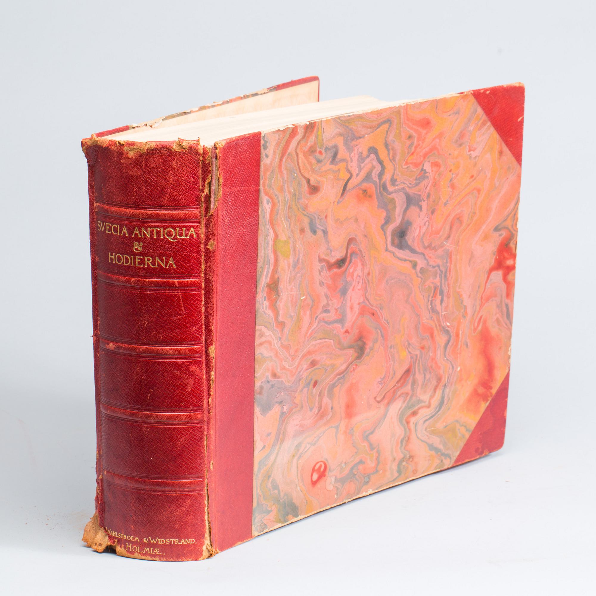 BOK, "Suecia Antiqua et Hodierna, Erik Dahlberg. Wahlströn & Widstrand 1924.
