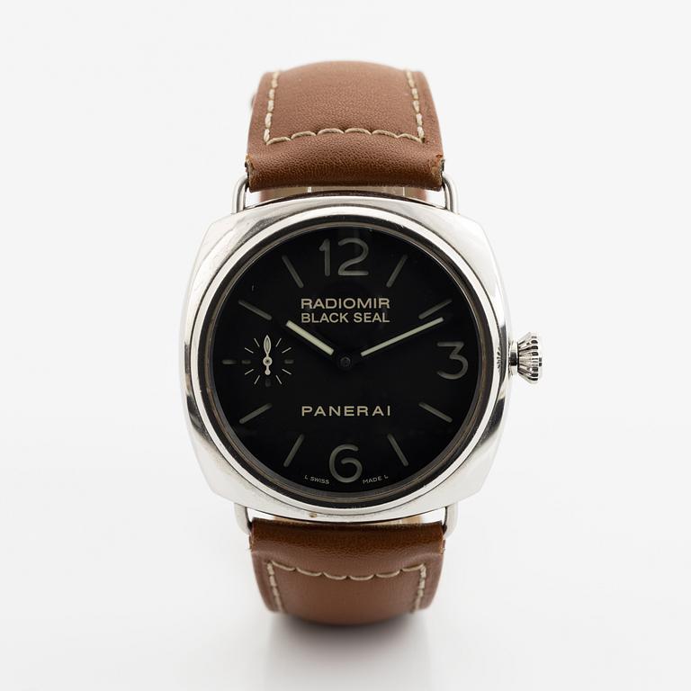 Panerai, Radiomir Black Seal, wristwatch, 45 mm.