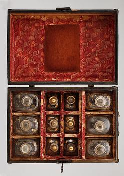 DRYCKESSCHATULL, omkr 1800.