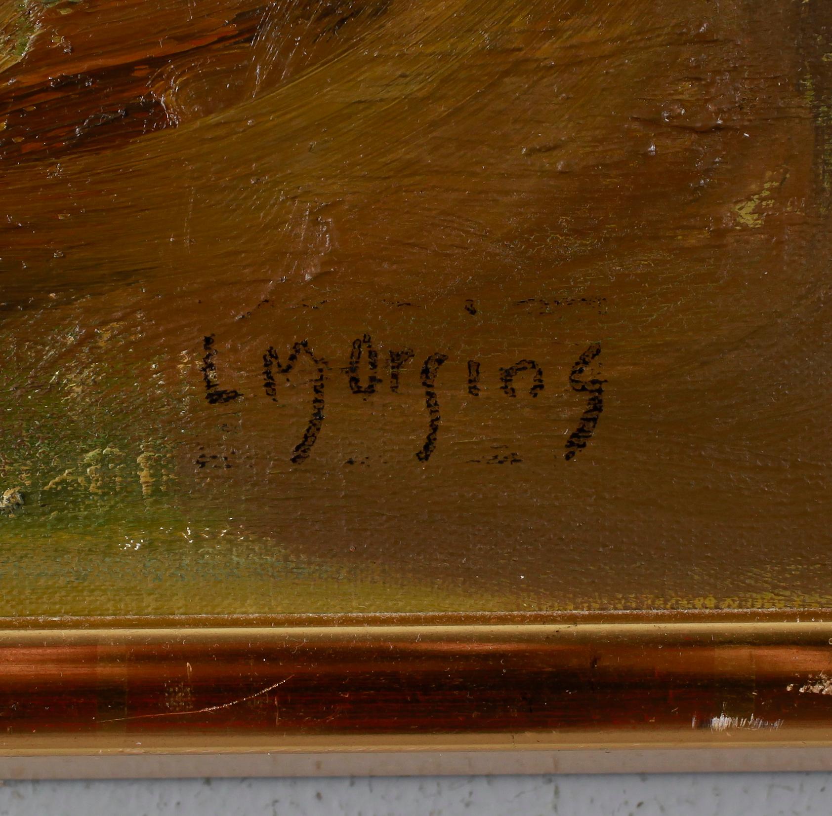 IVAR MORSING, oil on canvas, stamp signed.