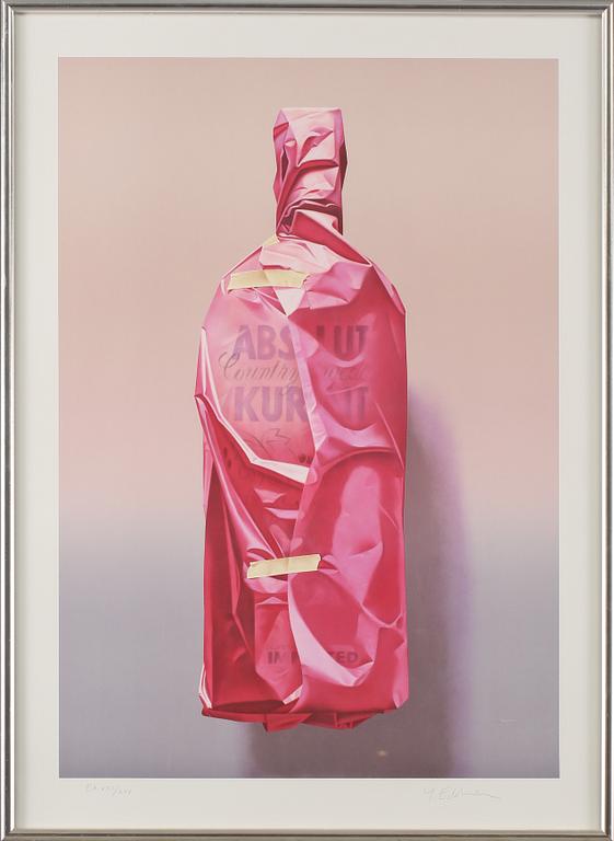 YRJÖ EDELMANN, färglitografi, signerad och numrerad E.A XXI/XXV.