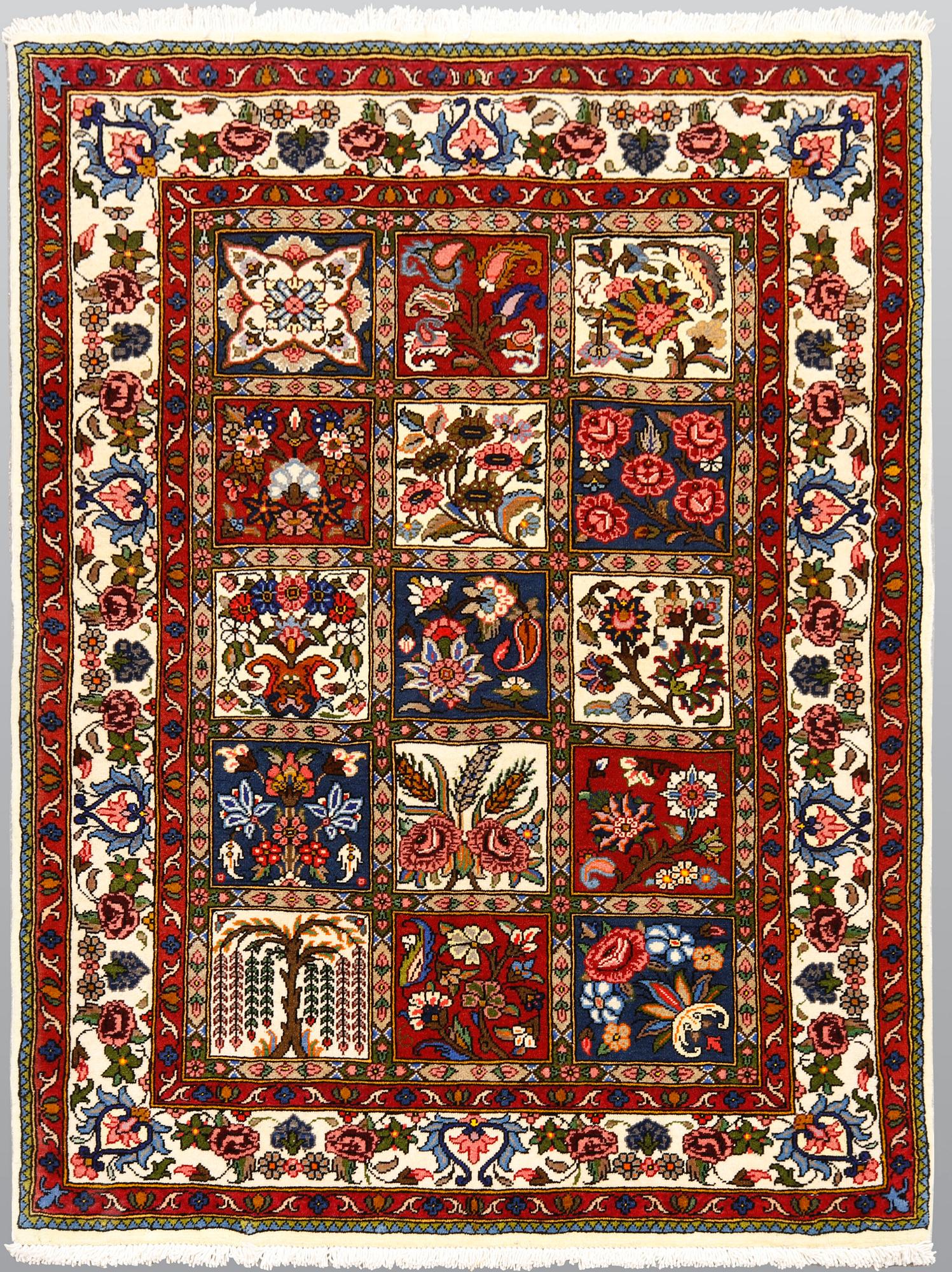 Matta, Bakhtiari, ca 144 x 107 cm.
