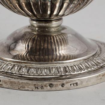 GRÄDDKANNA, silver, A. Zethelius, Stockholm 1816, vikt ca 270 g.