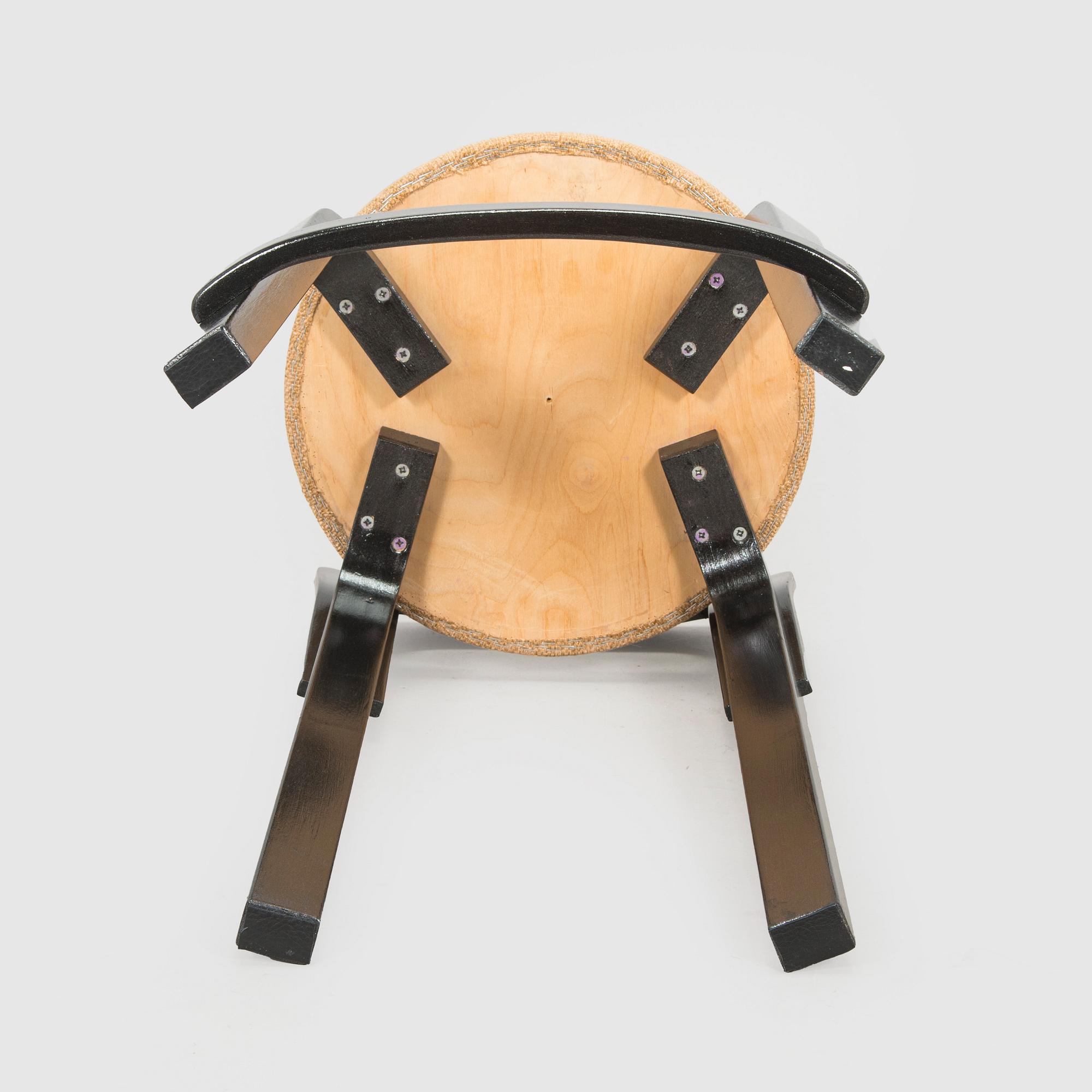 Alvar Aalto, barstol, modell K65, Artek, 1900-talets slut.