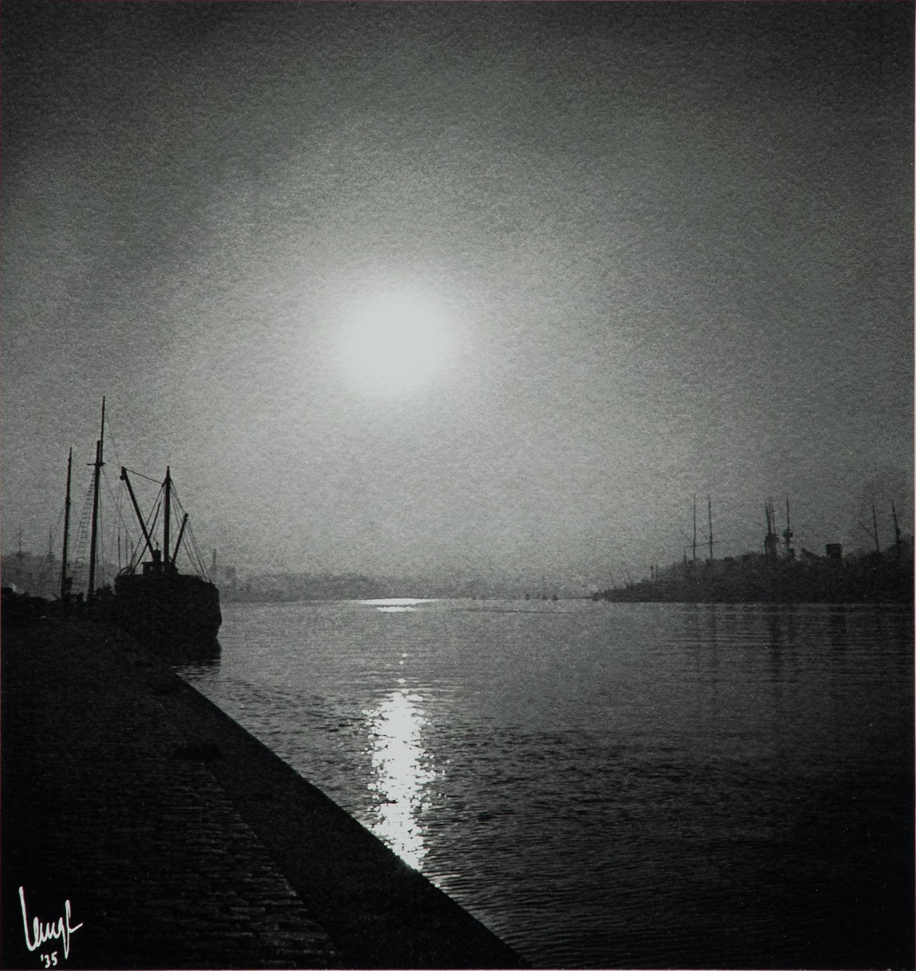 Åke Lange, "Sunset over the Salt Lake".