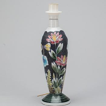 BORDSLAMPA, keramik. Tilgmans.