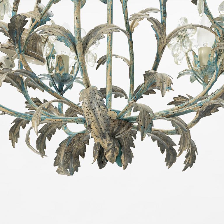 Ceiling lamp, Italy, second half of the 20th century.