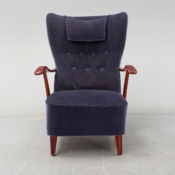 EASY CHAIR, probably 1940s / 50s.