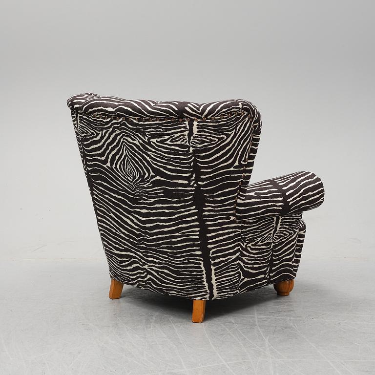 A lounge chair from OH Sjögren, second half of the 20th Century.