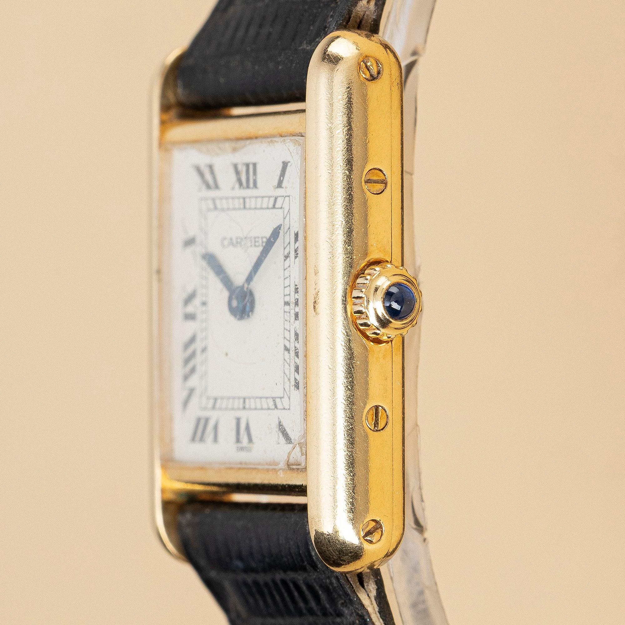 Cartier, Tank Louis, ca 1990.