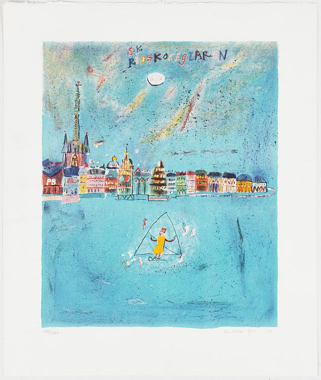 Madeleine Pyk, "Skridskoseglaren".